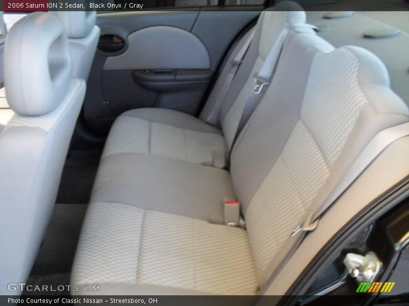 Black Onyx / Gray 2006 Saturn ION 2 Sedan