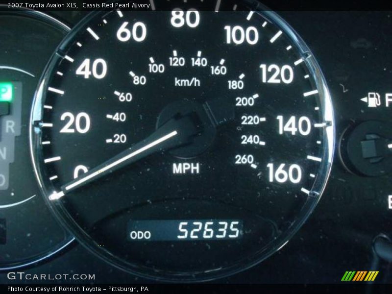 Cassis Red Pearl / Ivory 2007 Toyota Avalon XLS