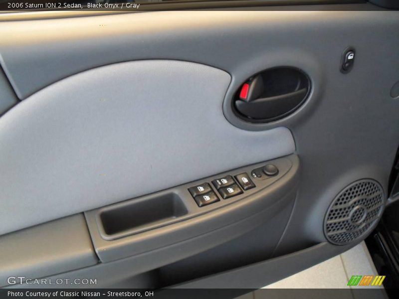 Black Onyx / Gray 2006 Saturn ION 2 Sedan