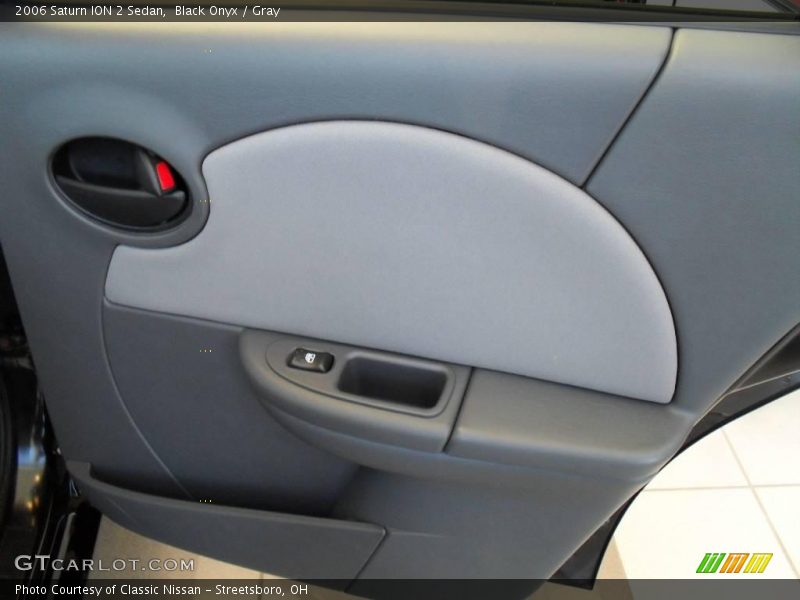 Black Onyx / Gray 2006 Saturn ION 2 Sedan