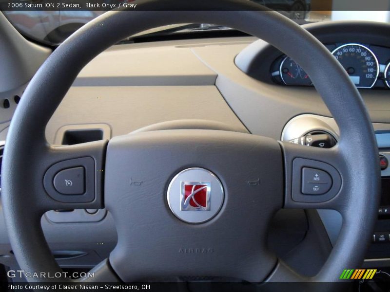 Black Onyx / Gray 2006 Saturn ION 2 Sedan