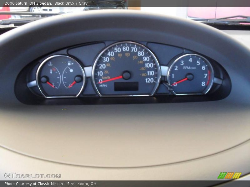 Black Onyx / Gray 2006 Saturn ION 2 Sedan