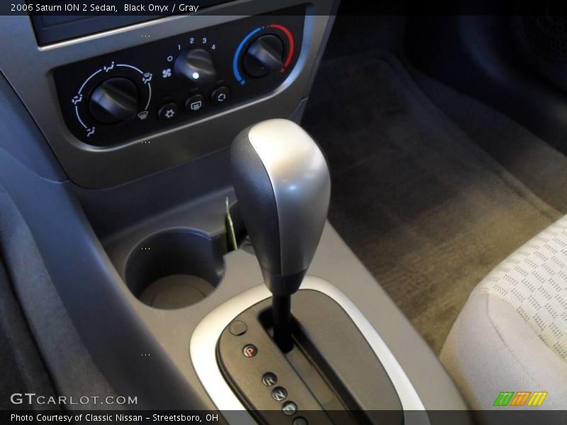 Black Onyx / Gray 2006 Saturn ION 2 Sedan