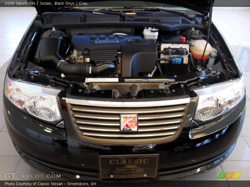Black Onyx / Gray 2006 Saturn ION 2 Sedan