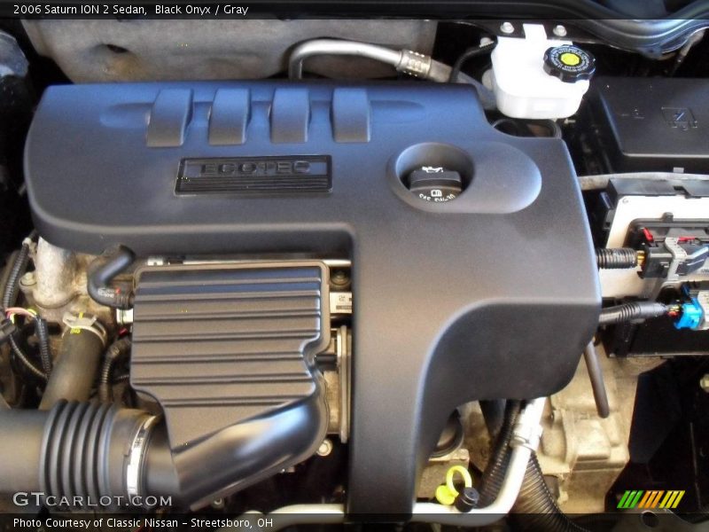 Black Onyx / Gray 2006 Saturn ION 2 Sedan