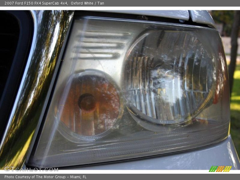 Oxford White / Tan 2007 Ford F150 FX4 SuperCab 4x4