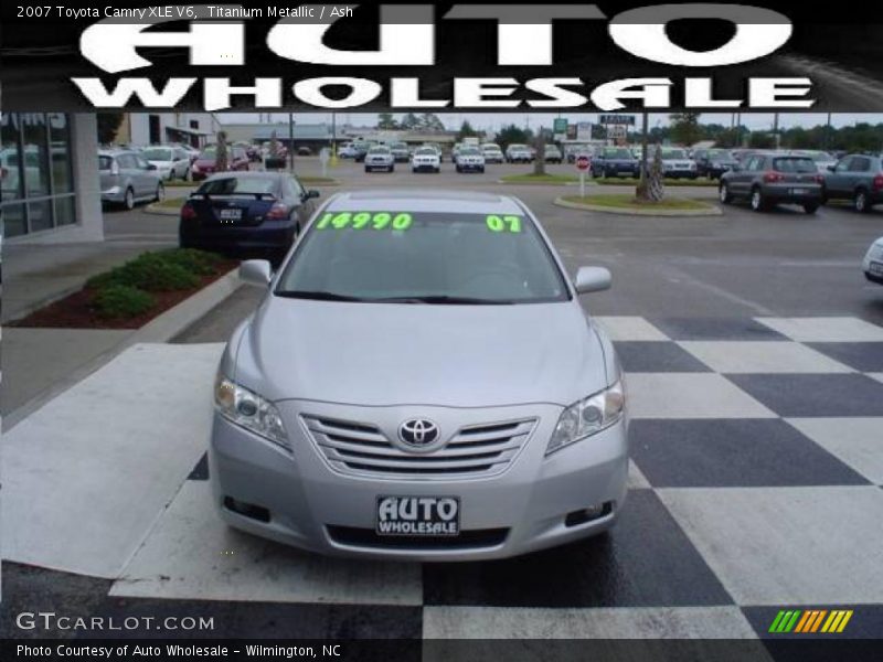 Titanium Metallic / Ash 2007 Toyota Camry XLE V6