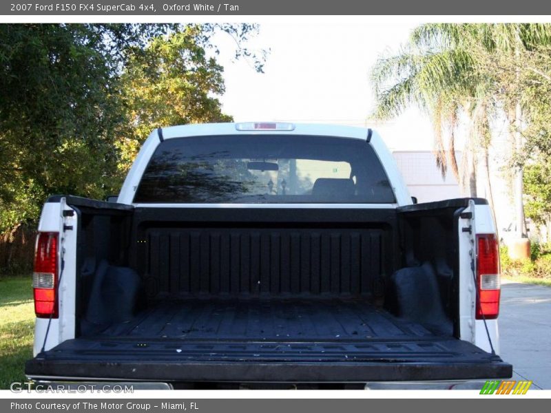 Oxford White / Tan 2007 Ford F150 FX4 SuperCab 4x4