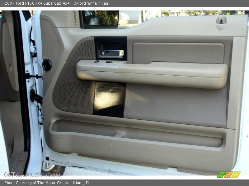 Oxford White / Tan 2007 Ford F150 FX4 SuperCab 4x4
