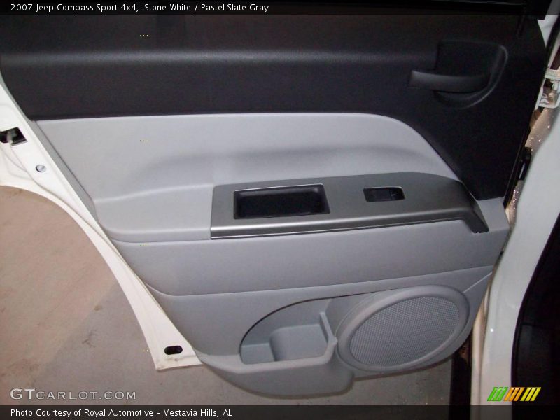 Stone White / Pastel Slate Gray 2007 Jeep Compass Sport 4x4