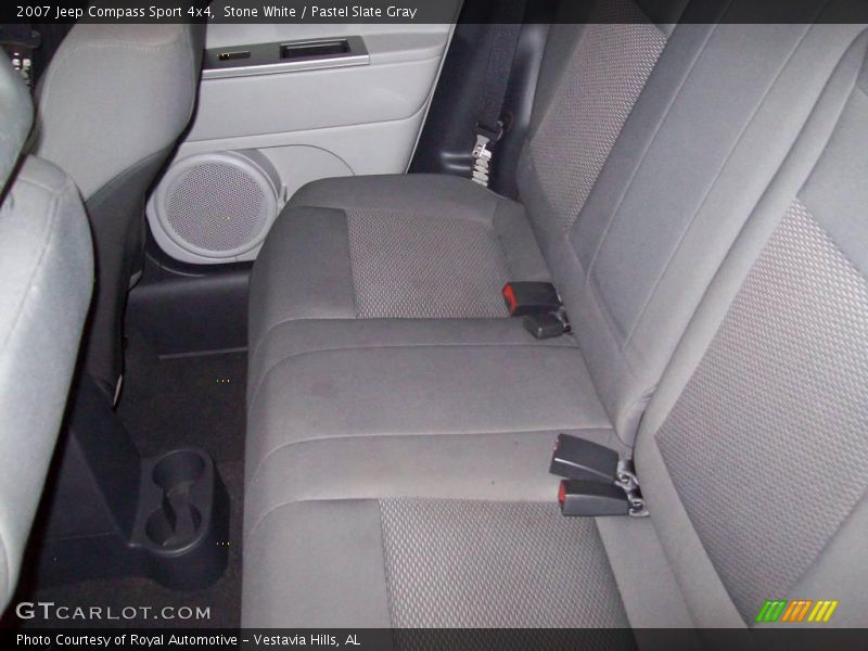 Stone White / Pastel Slate Gray 2007 Jeep Compass Sport 4x4