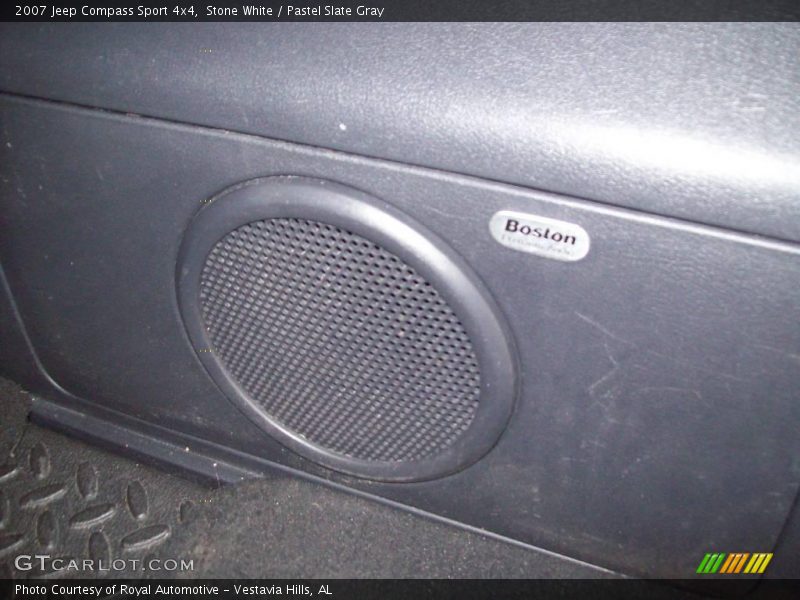 Stone White / Pastel Slate Gray 2007 Jeep Compass Sport 4x4