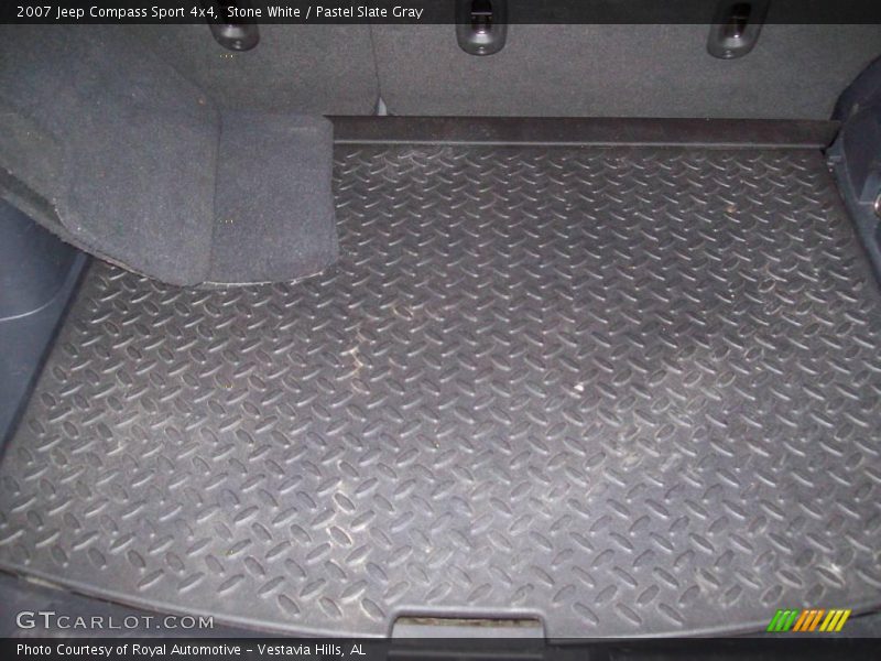 Stone White / Pastel Slate Gray 2007 Jeep Compass Sport 4x4