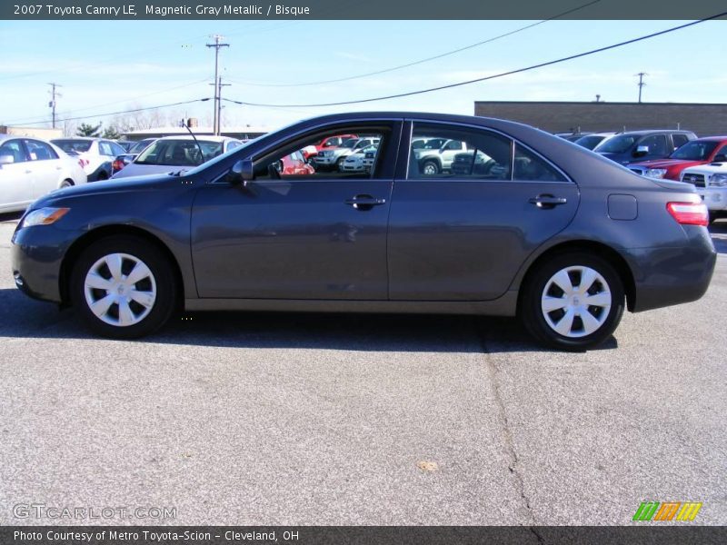 Magnetic Gray Metallic / Bisque 2007 Toyota Camry LE