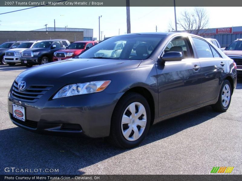 Magnetic Gray Metallic / Bisque 2007 Toyota Camry LE