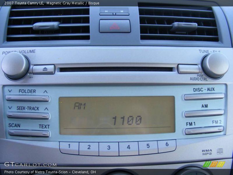 Magnetic Gray Metallic / Bisque 2007 Toyota Camry LE