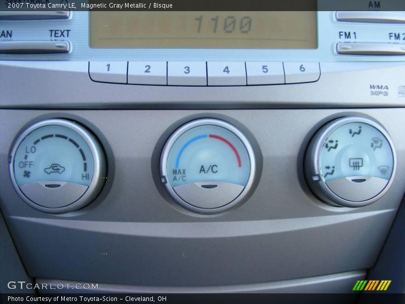 Magnetic Gray Metallic / Bisque 2007 Toyota Camry LE