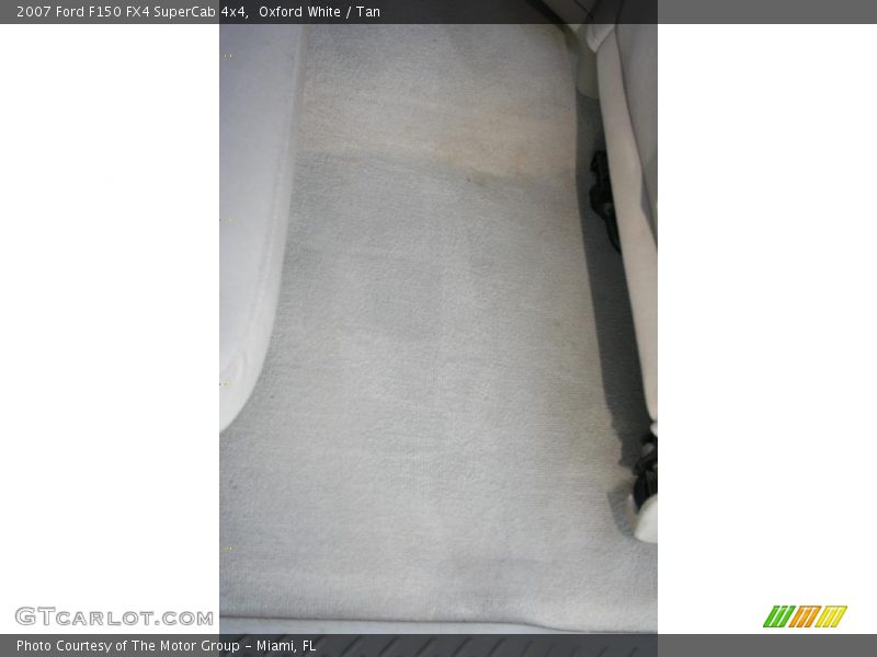 Oxford White / Tan 2007 Ford F150 FX4 SuperCab 4x4