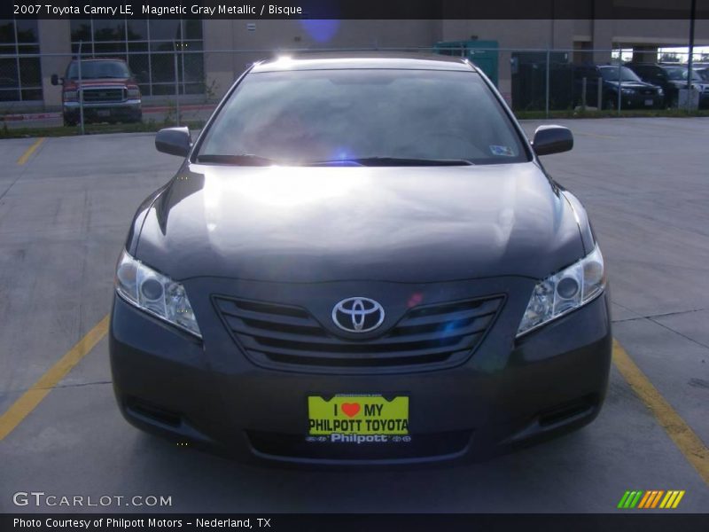 Magnetic Gray Metallic / Bisque 2007 Toyota Camry LE