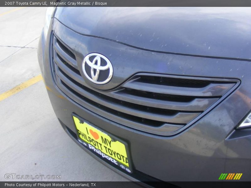 Magnetic Gray Metallic / Bisque 2007 Toyota Camry LE