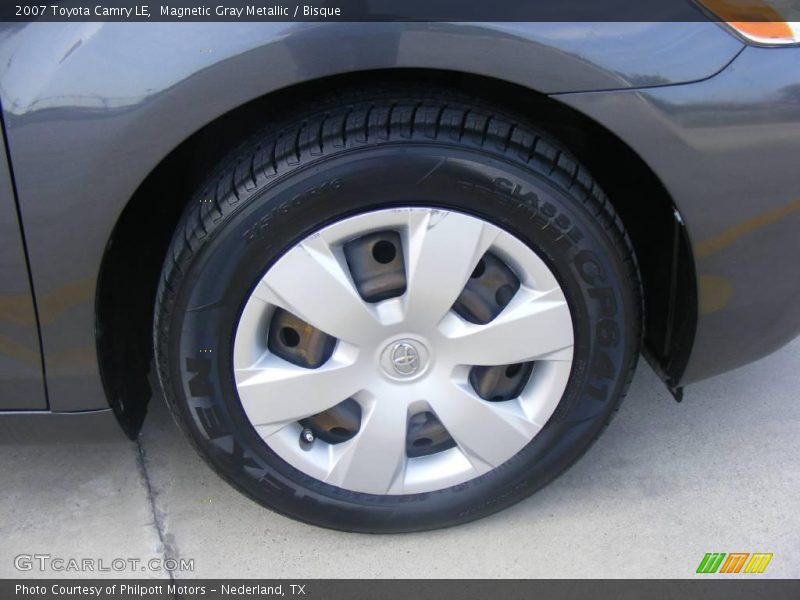Magnetic Gray Metallic / Bisque 2007 Toyota Camry LE