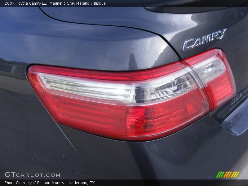 Magnetic Gray Metallic / Bisque 2007 Toyota Camry LE