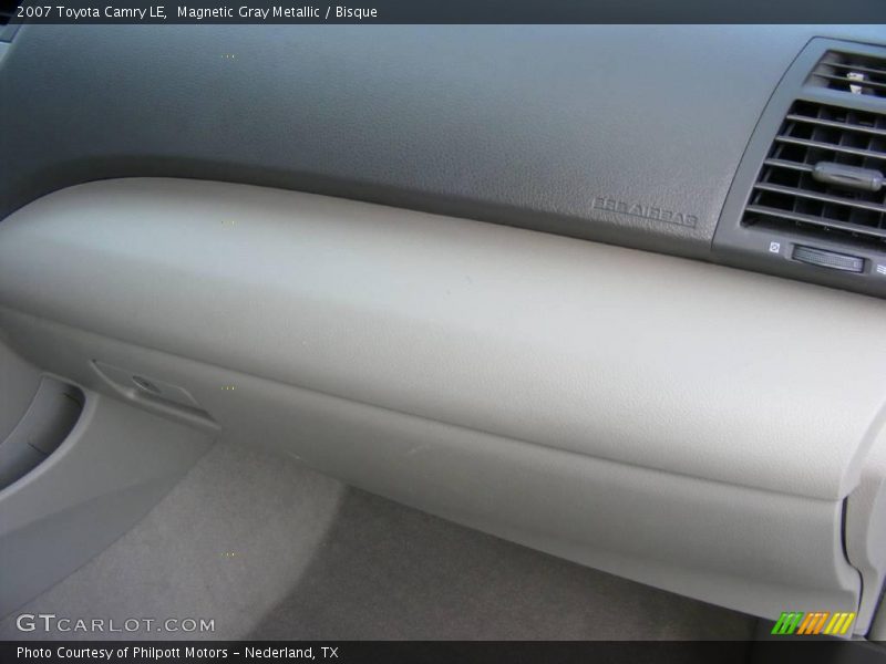 Magnetic Gray Metallic / Bisque 2007 Toyota Camry LE