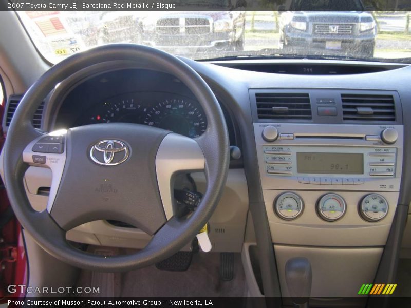 Barcelona Red Metallic / Bisque 2007 Toyota Camry LE