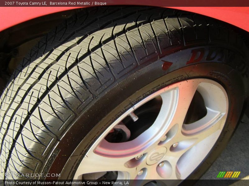 Barcelona Red Metallic / Bisque 2007 Toyota Camry LE