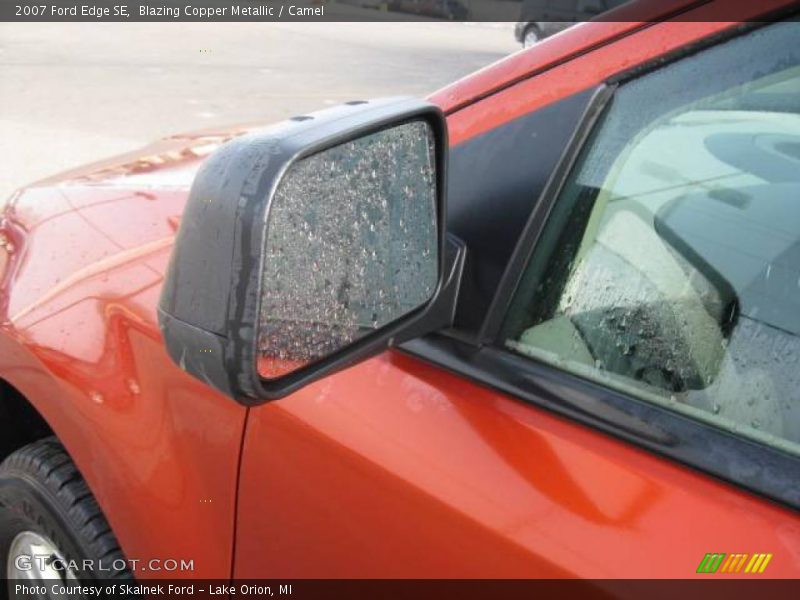 Blazing Copper Metallic / Camel 2007 Ford Edge SE
