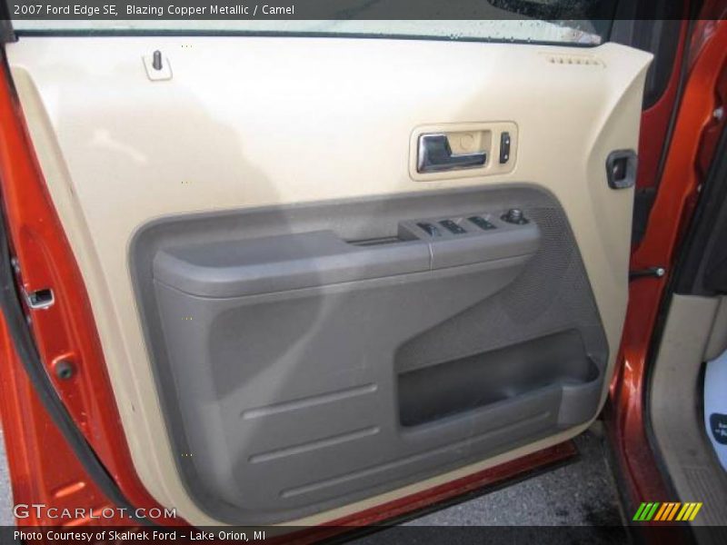 Blazing Copper Metallic / Camel 2007 Ford Edge SE
