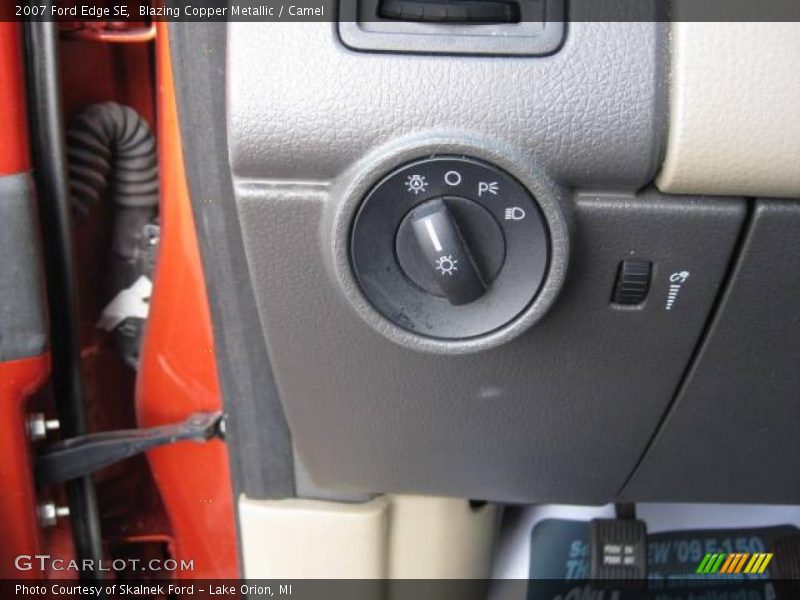 Blazing Copper Metallic / Camel 2007 Ford Edge SE