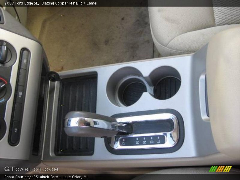 Blazing Copper Metallic / Camel 2007 Ford Edge SE