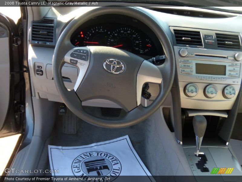 Magnetic Gray Metallic / Ash 2008 Toyota Camry LE