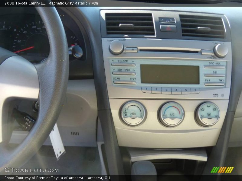Magnetic Gray Metallic / Ash 2008 Toyota Camry LE