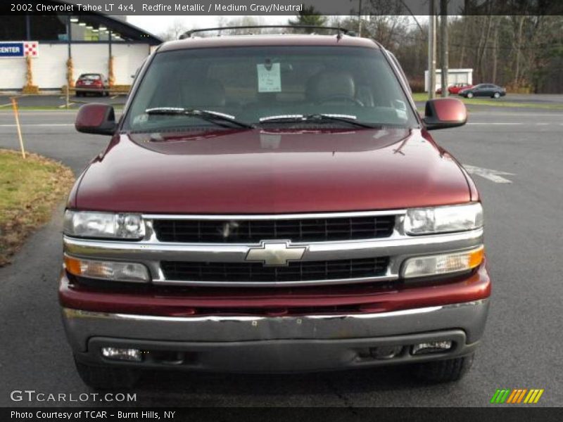 Redfire Metallic / Medium Gray/Neutral 2002 Chevrolet Tahoe LT 4x4