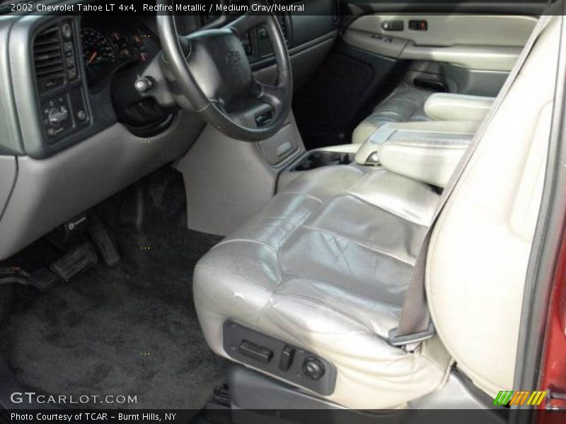 Redfire Metallic / Medium Gray/Neutral 2002 Chevrolet Tahoe LT 4x4