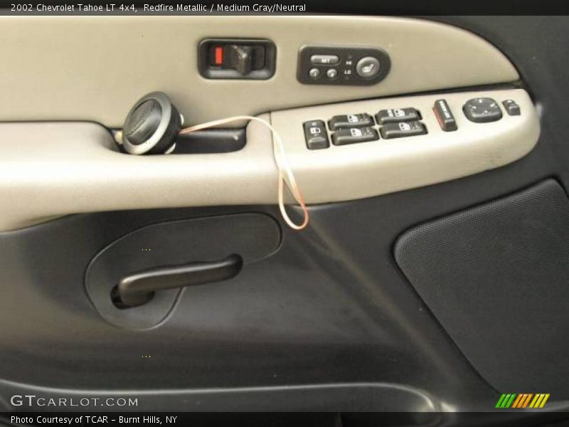 Redfire Metallic / Medium Gray/Neutral 2002 Chevrolet Tahoe LT 4x4
