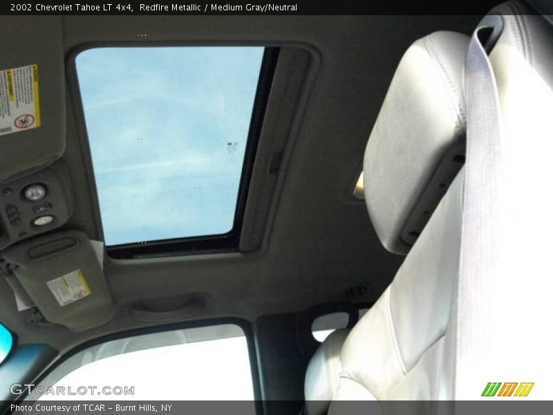 Redfire Metallic / Medium Gray/Neutral 2002 Chevrolet Tahoe LT 4x4
