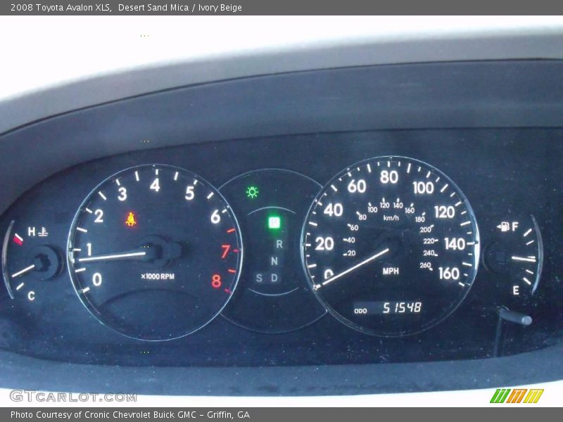 Desert Sand Mica / Ivory Beige 2008 Toyota Avalon XLS