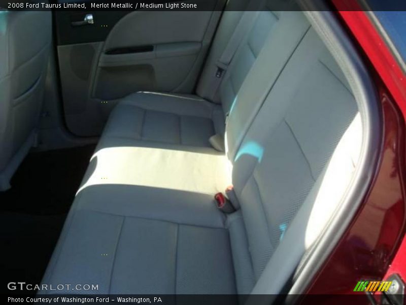Merlot Metallic / Medium Light Stone 2008 Ford Taurus Limited