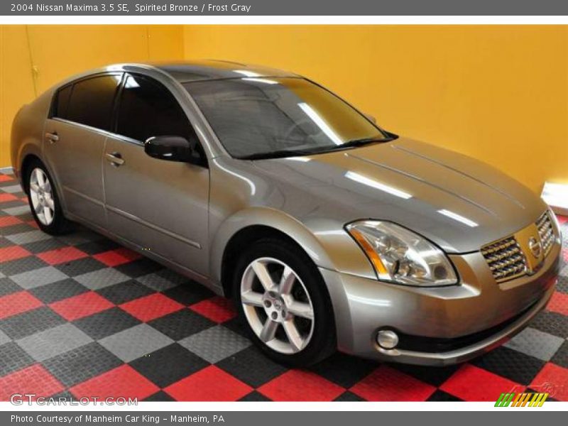Spirited Bronze / Frost Gray 2004 Nissan Maxima 3.5 SE