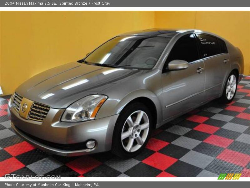 Spirited Bronze / Frost Gray 2004 Nissan Maxima 3.5 SE