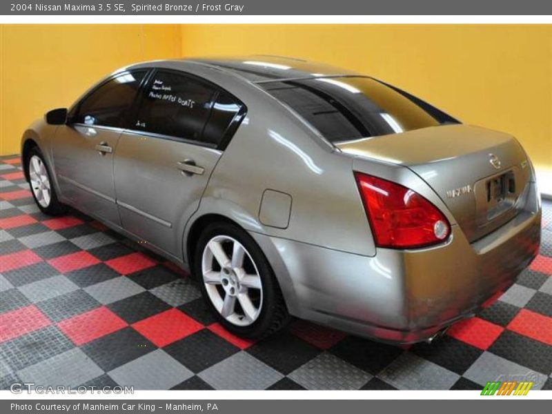 Spirited Bronze / Frost Gray 2004 Nissan Maxima 3.5 SE