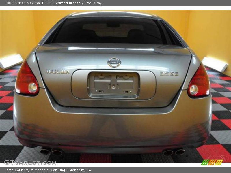 Spirited Bronze / Frost Gray 2004 Nissan Maxima 3.5 SE