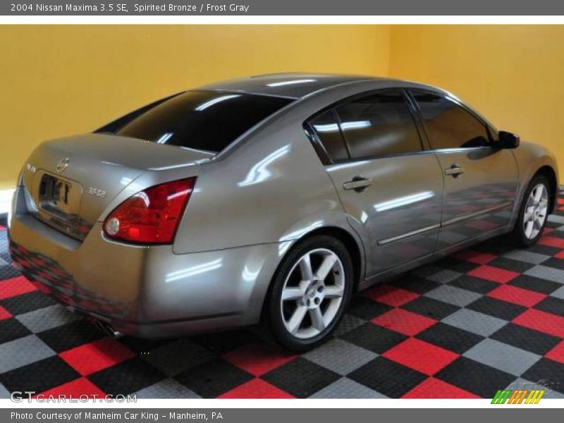 Spirited Bronze / Frost Gray 2004 Nissan Maxima 3.5 SE