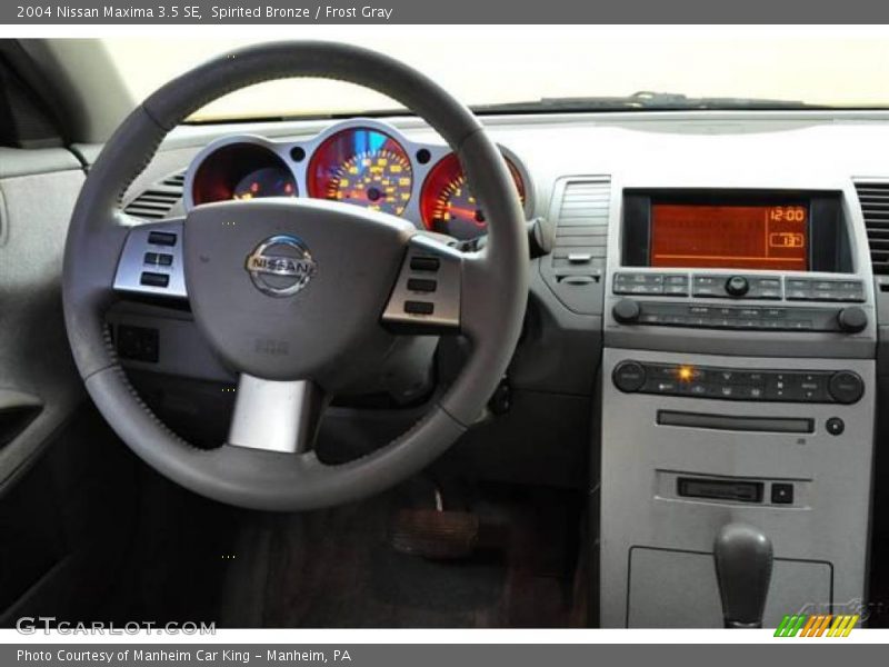 Spirited Bronze / Frost Gray 2004 Nissan Maxima 3.5 SE