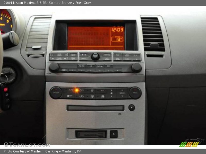 Spirited Bronze / Frost Gray 2004 Nissan Maxima 3.5 SE