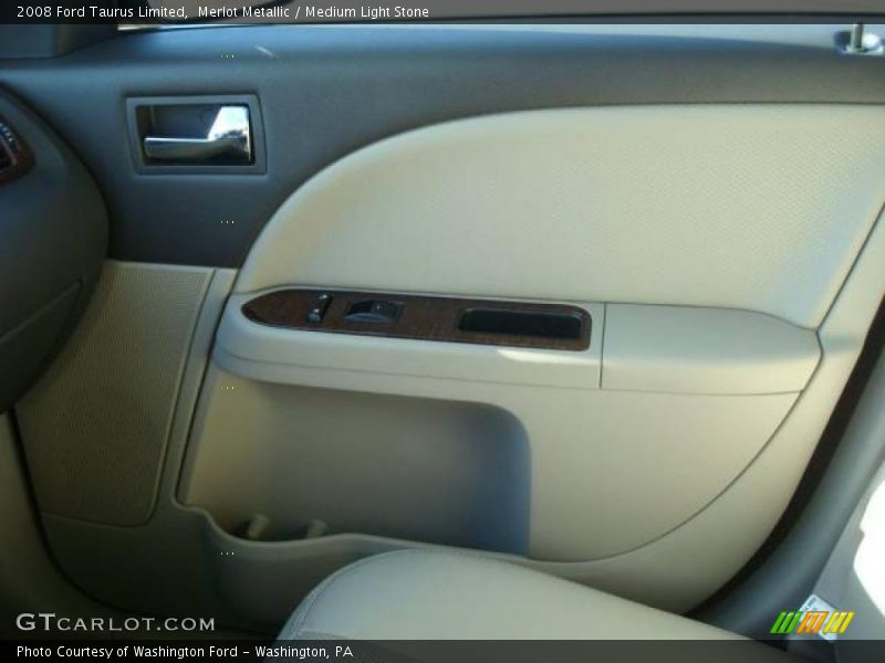 Merlot Metallic / Medium Light Stone 2008 Ford Taurus Limited