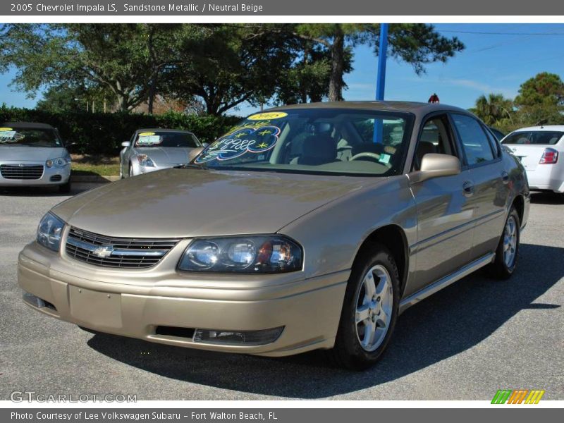 Sandstone Metallic / Neutral Beige 2005 Chevrolet Impala LS